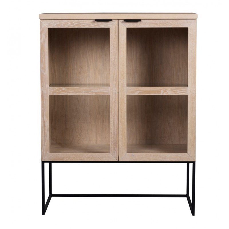 RO EVERETT CABINET WHITEWASH/BLACK